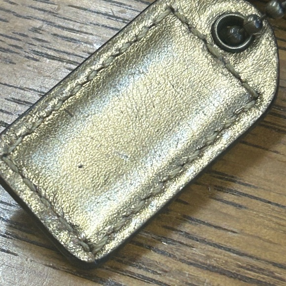 Vintage Coach Black Patent Leather Wristlet - Zipper Closure Wallet - Picture 7 of 10